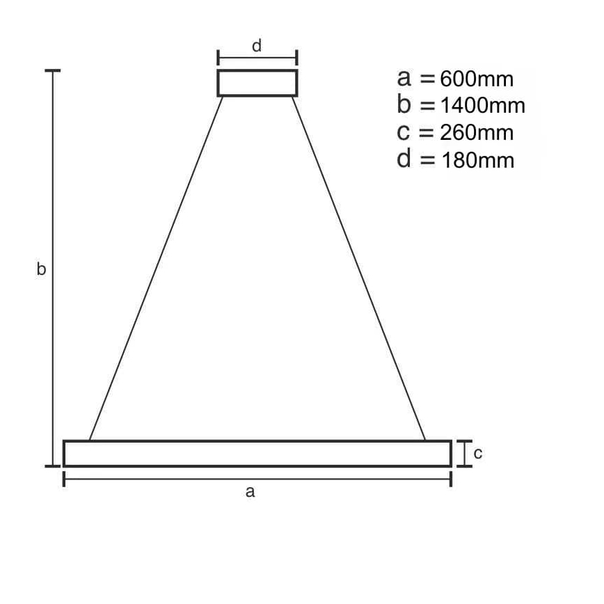 LED dimmbarer Kristall-Kronleuchter an Kabel LED/40W/230V 3000-6500K + Fernbedienung