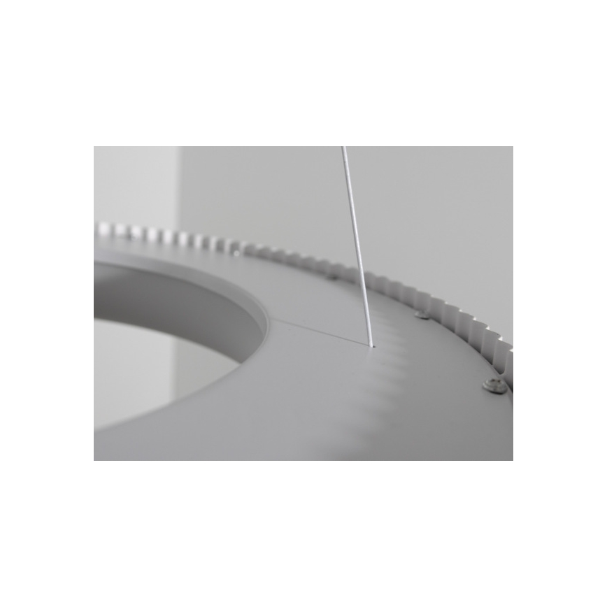 LED-dimmbare Hängeleuchte an Seil LED/75W/230V 3000-6500K Ø 49 cm + Fernbedienung