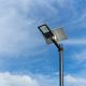 LED Dimmbare Solar-Straßenlampe LED/50W/6,4V 6000K IP65 + Fernbedienung