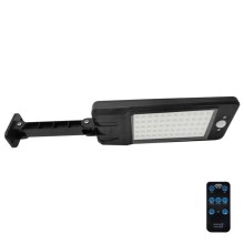 LED Dimmbare Solar-Straßenlampe mit Sensor LED/7W/7,4V + Fernbedienung