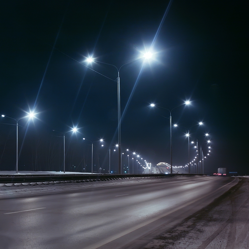 LED Dimmbare Solar-Straßenleuchte mit Bewegungs- und Dämmerungssensor KERS LED/300W/3,2V 6500K 8000 mAh IP65 grau + Fernbedienung