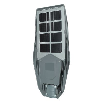 LED Dimmbare Solar-Straßenleuchte mit Bewegungs- und Dämmerungssensor KERS LED/300W/3,2V 6500K 8000 mAh IP65 grau + Fernbedienung