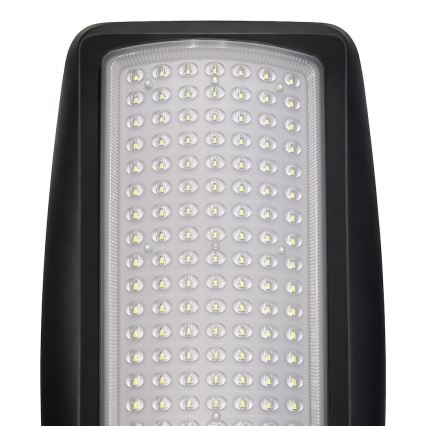 LED-dimmbare Solar-Straßenlampe mit Sensor VENICE LED/100W/3,2V 6000 mAh IP65 schwarz + Fernbedienung