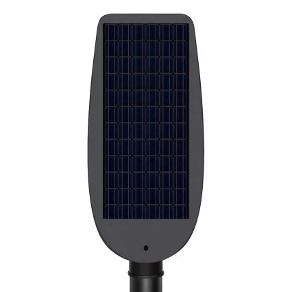 LED-dimmbare Solar-Straßenlampe mit Sensor VENICE LED/100W/3,2V 6000 mAh IP65 schwarz + Fernbedienung