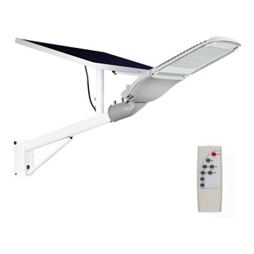 LED dimmbare Solar-Straßenleuchte SAMSUNG CHIP LED/50W/6,4V 4000K IP65 30000 mAh + Fernbedienung