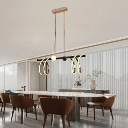 LED dimmbare Stangenleuchte LED/105W/230V 3000-6500K + Fernbedienung