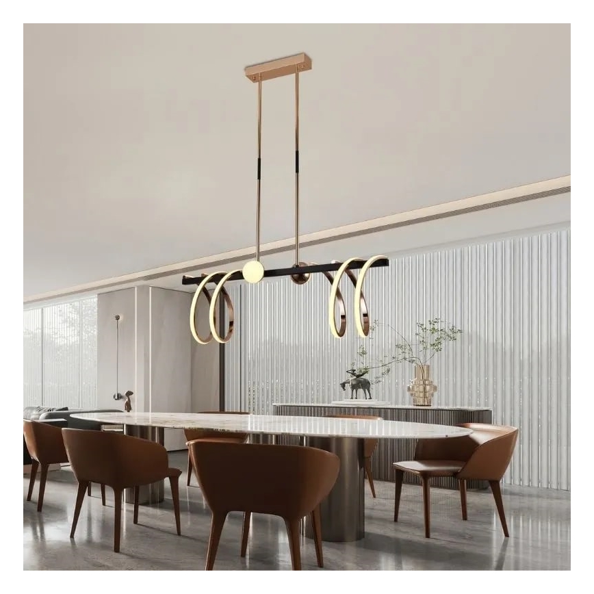 LED dimmbare Stangenleuchte LED/105W/230V 3000-6500K + Fernbedienung