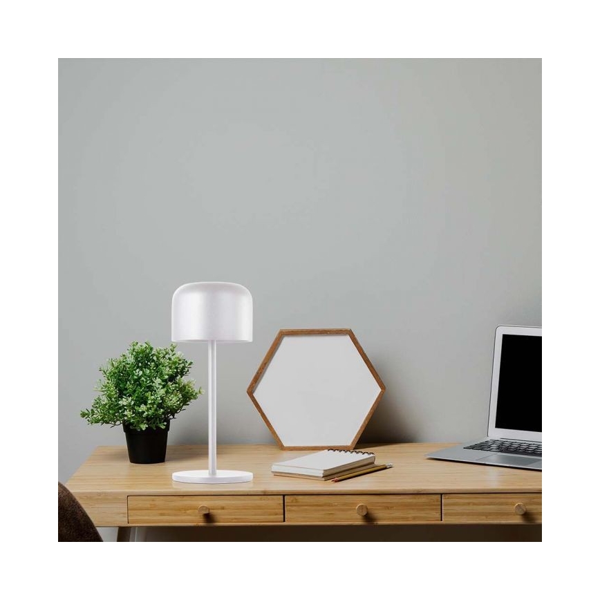 LED dimmbare, wiederaufladbare Touch-Tischlampe LED/1,5W/5V 2700-5700K IP54 2200 mAh weiß