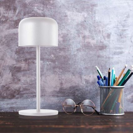 LED dimmbare, wiederaufladbare Touch-Tischlampe LED/1,5W/5V 2700-5700K IP54 2200 mAh weiß