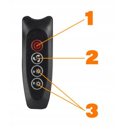 LED-Tischlampe, dimmbar, mit Touch-Bedienung, flexibel, mit Klemme LED/10W/5/230V 3000/4000/6000K schwarz