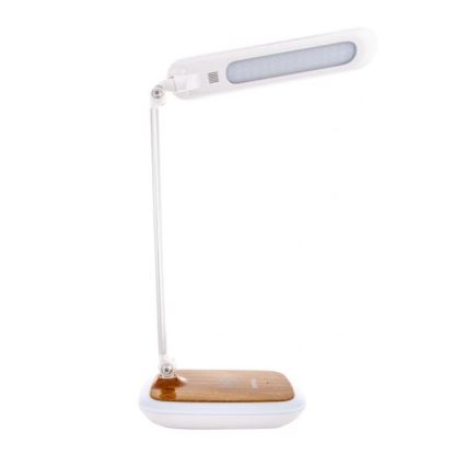 LED dimmbare Tischleuchte mit kabelloser Aufladung DIPLOMAT LED/17W/230V 3000-5000K