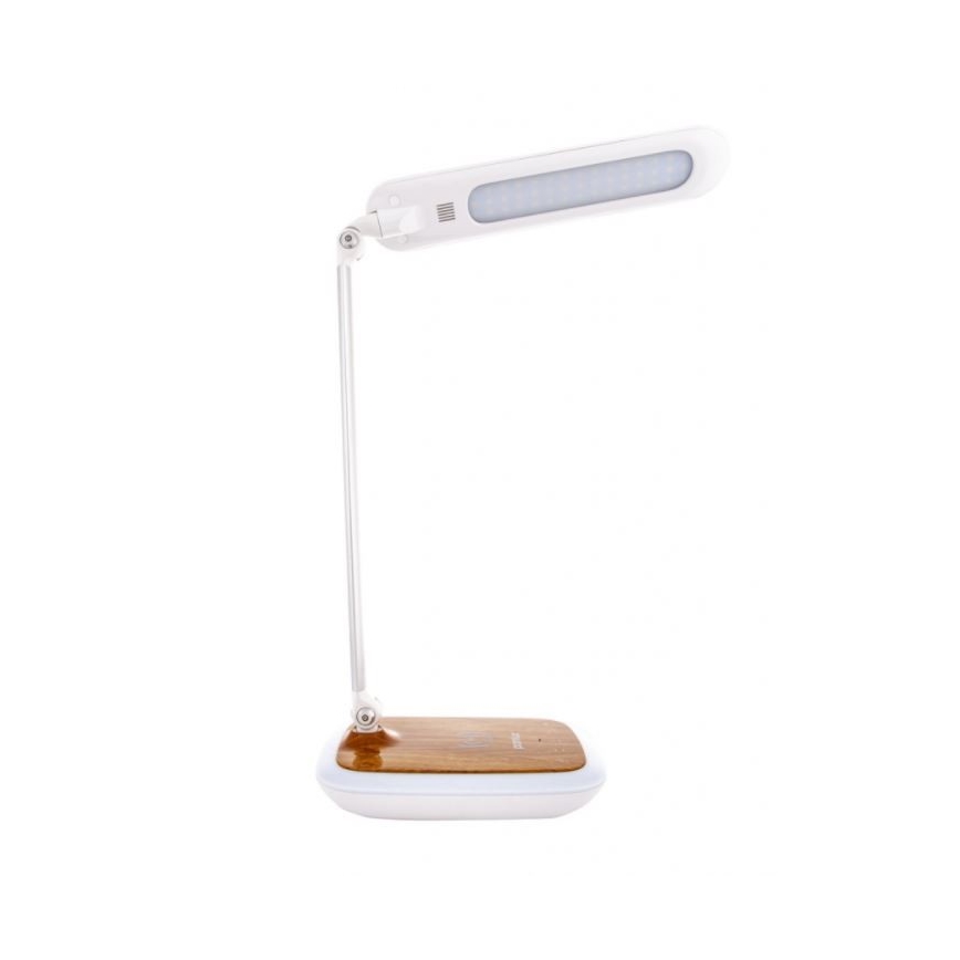 LED dimmbare Tischleuchte mit kabelloser Aufladung DIPLOMAT LED/17W/230V 3000-5000K