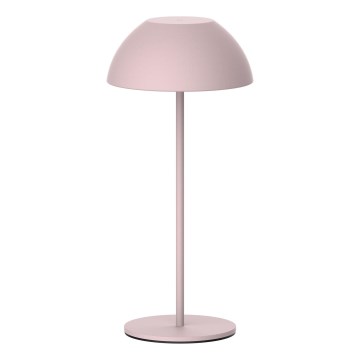 LED dimmbare Touch-Außen-Tischlampe TANZANIA LED/1,8W/5V USB 1800 mAh IP44 rosa