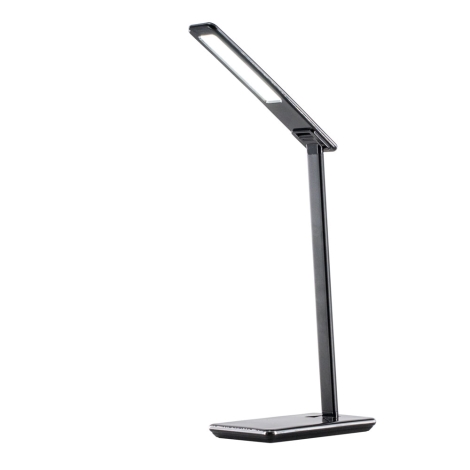 LED Dimmbare Touch-Lampe mit kabelloser Aufladung JOY LED/6W/230V+USB  schwarz | Tischlampen