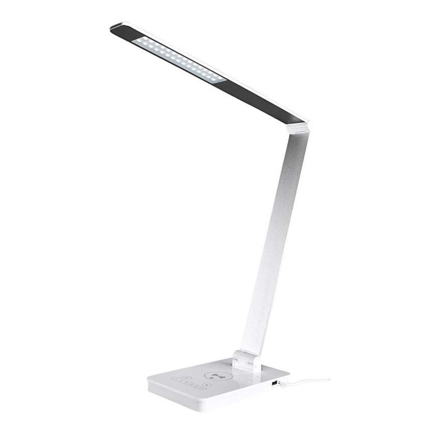 LED Dimmbare Touch-Tischlampe mit kabelloser Aufladung LED/9W/230V 3000-6500K weiß