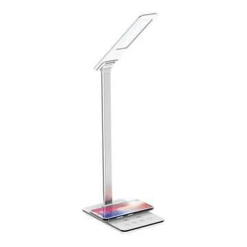 LED dimmbare Touch-Tischlampe mit kabelloser Ladefunktion JOY LED/6W/230V + USB weiß