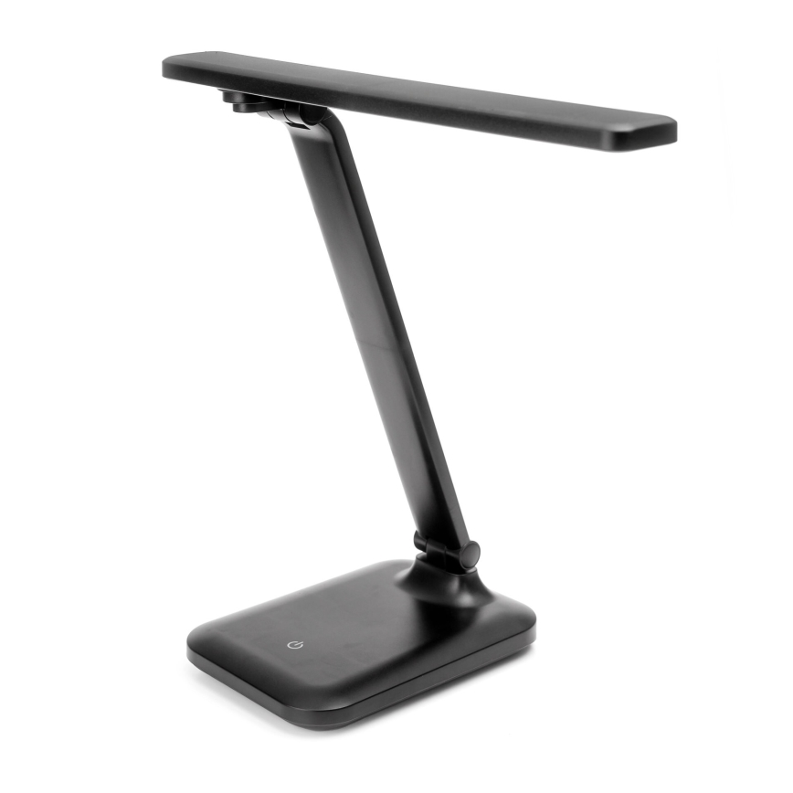 LED-dimmbare Touch-Tischlampe mit USB-Anschluss REMUS LED/5W/230V schwarz