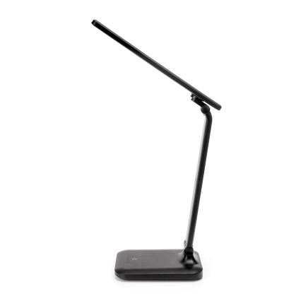 LED-dimmbare Touch-Tischlampe mit USB-Anschluss REMUS LED/5W/230V schwarz