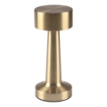 LED-dimmbare Touch-Tischlampe SIMPLY LED/5V 2700/4000/6500K 800 mAh gold