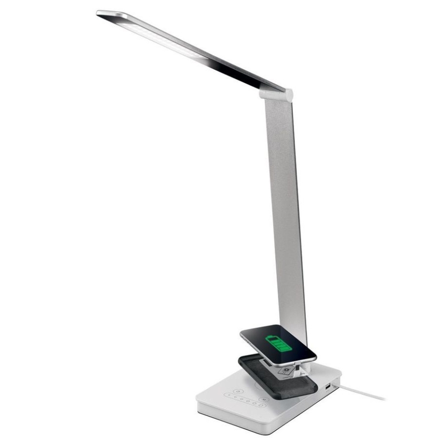 LED Dimmbare Touch-Tischlampe mit kabelloser Aufladung LED/9W/230V 3000-6500K weiß