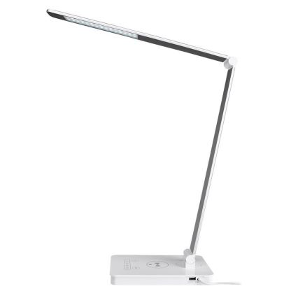 LED Dimmbare Touch-Tischlampe mit kabelloser Aufladung LED/9W/230V 3000-6500K weiß