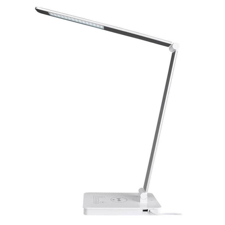 LED Dimmbare Touch-Tischlampe mit kabelloser Aufladung LED/9W/230V 3000-6500K weiß