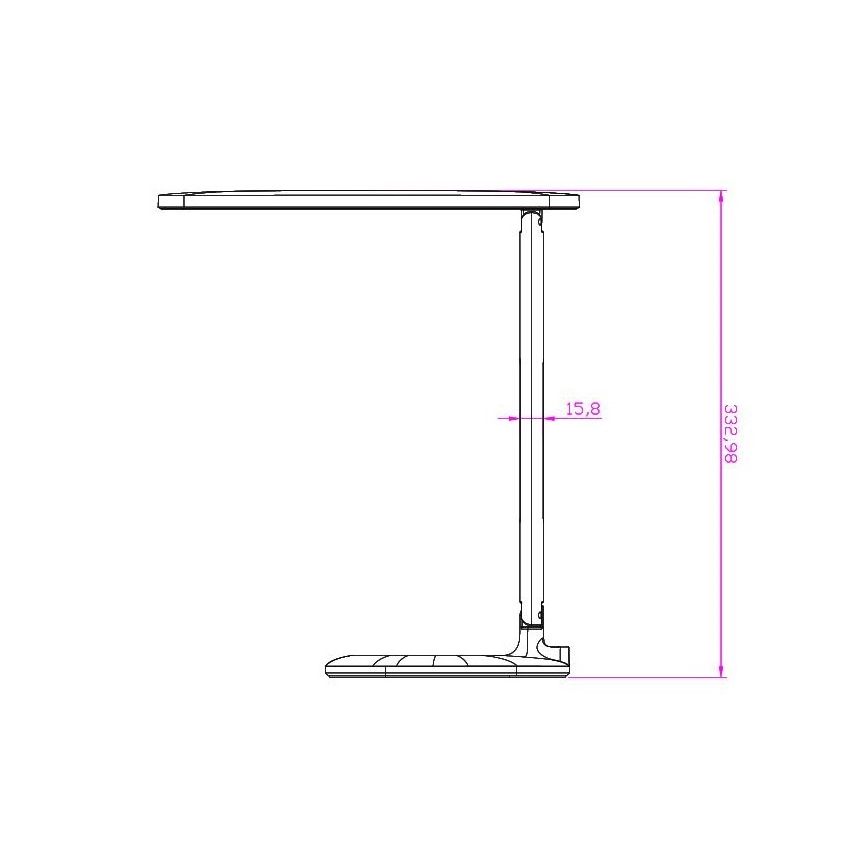 LED Dimmbare Touch-Tischleuchte NAOMI LED/5W/230V 3000-6500K