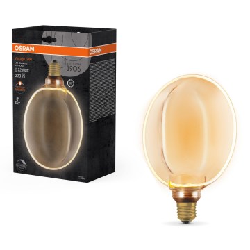 LED-dimmbare VINTAGE-Glühbirne E27/4W/230V 1800K Gold - Osram