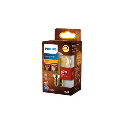 LED dimmbare VINTAGE-Glühbirne Philips P45 E14/2,7W/230V 1800K