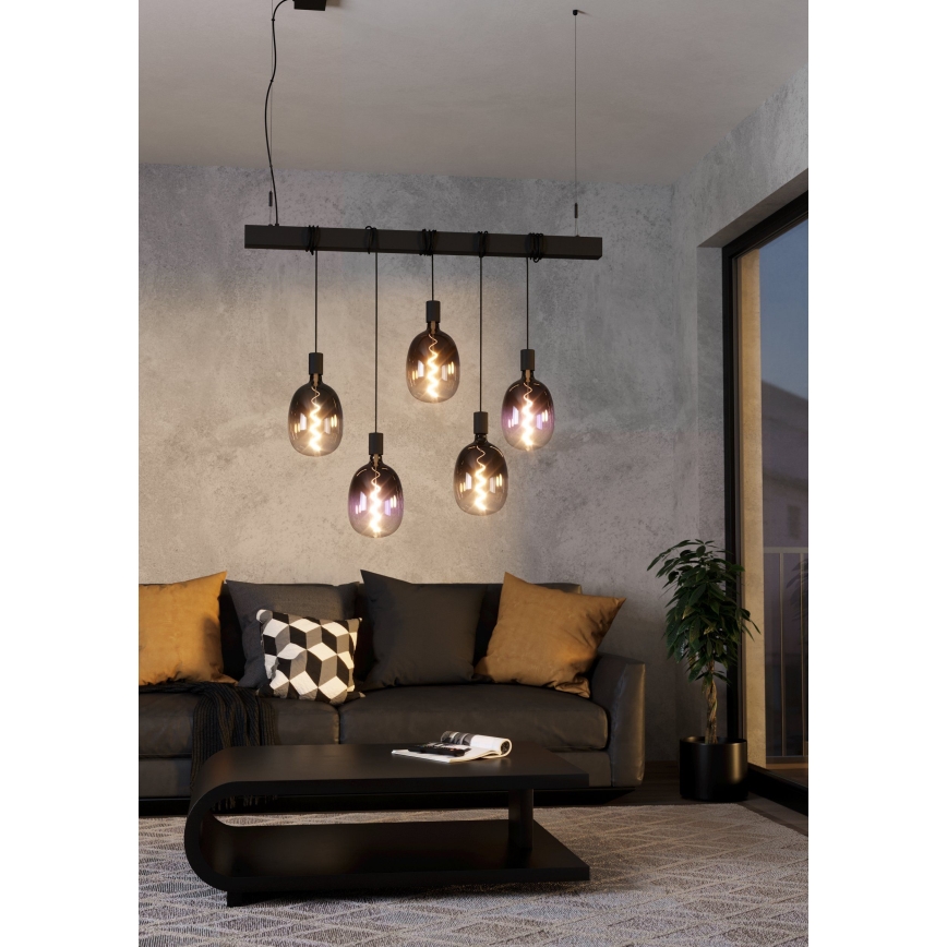 LED dimmbare VINTAGE T120 Glühbirne E27/4W/230V 1800K rauchfarben - Eglo 110227