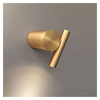 LED-dimmbare Wand-Spotleuchte PLANET LED/4W/230V gold