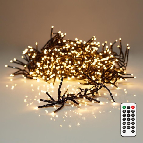 LED Dimmbare Weihnachtskette für Außen 768xLED/230V IP44 + FB