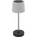 LED-dimmbare wiederaufladbare Außen-Tischleuchte LED/2W/5V IP44 1200 mAh grau