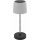 LED-dimmbare wiederaufladbare Außen-Tischleuchte LED/2W/5V IP44 1200 mAh grau