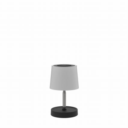 LED-dimmbare wiederaufladbare Außen-Tischleuchte LED/2W/5V IP44 1200 mAh grau