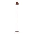 LED dimmbare wiederaufladbare Stehlampe 3in1 LED/4W/5V 4400 mAh 3000K IP54 Braun