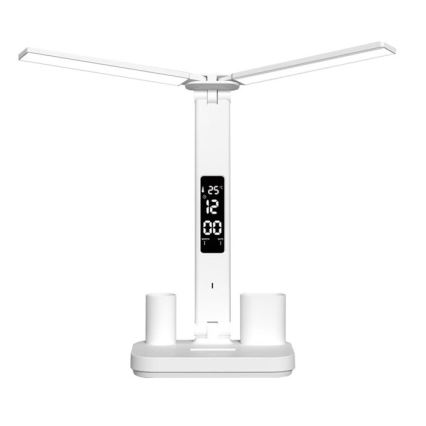 Wiederaufladbare, dimmbare LED-Tischlampe NOBLITE P LED/5W/5V 3000/4000/6000K 2200 mAh weiß