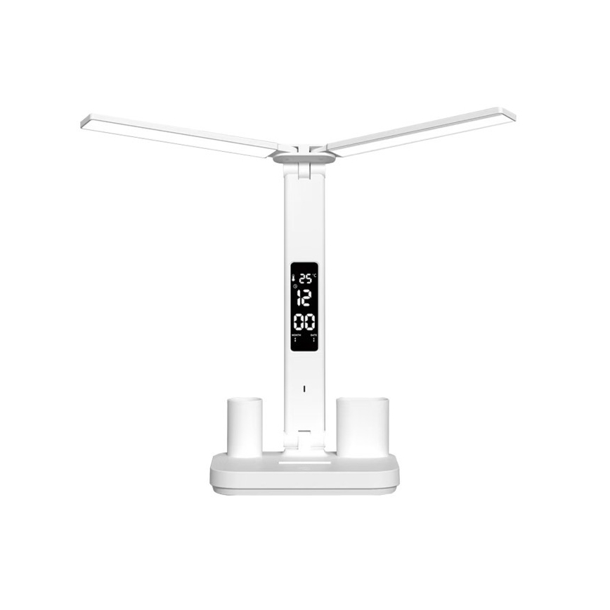 Wiederaufladbare, dimmbare LED-Tischlampe NOBLITE P LED/5W/5V 3000/4000/6000K 2200 mAh weiß