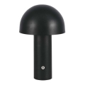 LED dimmbare wiederaufladbare Touch-Tischlampe LED/1W/5V 3000-6000K 1800 mAh schwarz