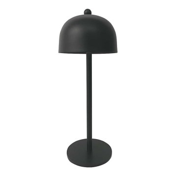 LED dimmbare wiederaufladbare Touch-Tischlampe LED/1W/5V 3000-6000K 1800 mAh schwarz