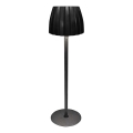 LED dimmbare, wiederaufladbare Touch-Tischlampe LED/2,7W/5V 3000/4000/6000K 1800 mAh schwarz