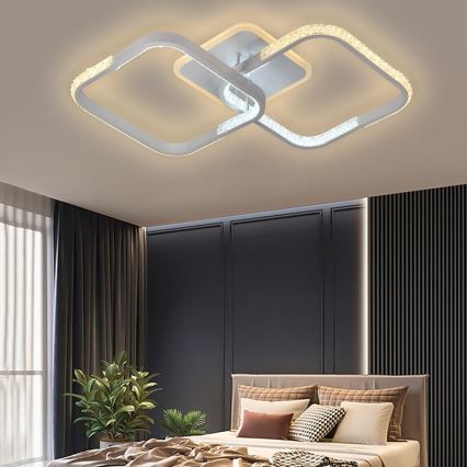 LED Dimmbarer Deckenleuchter LED/55W/230V 3000-6500K + Fernbedienung