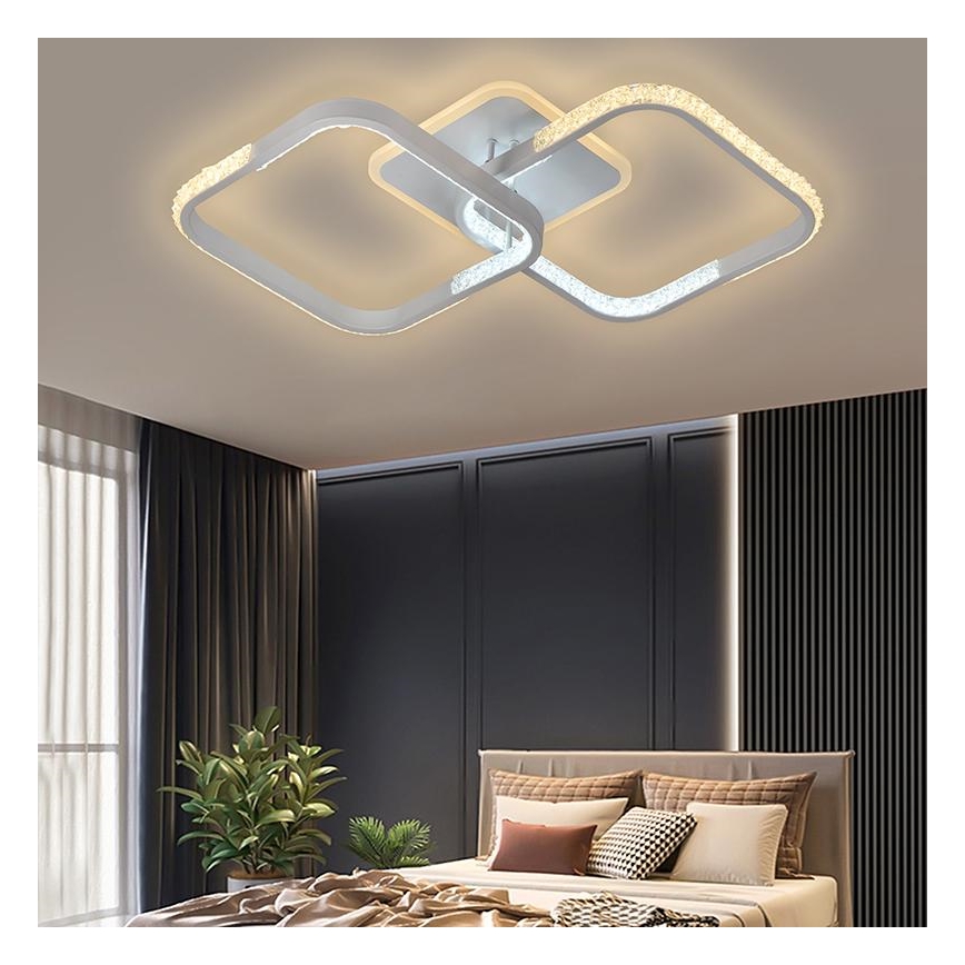 LED Dimmbarer Deckenleuchter LED/55W/230V 3000-6500K + Fernbedienung