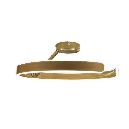 LED Dimmbarer Deckenleuchter LED/72W/230V 3000-6500K Gold + Fernbedienung