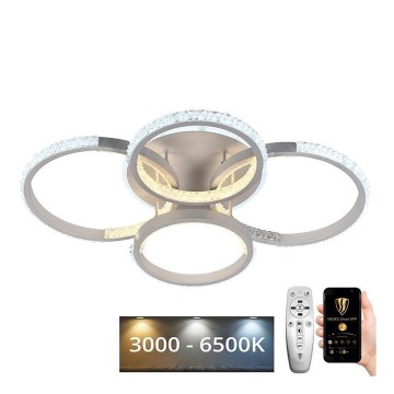 LED Dimmbarer Deckenleuchter LED/80W/230V 3000-6500K + Fernbedienung