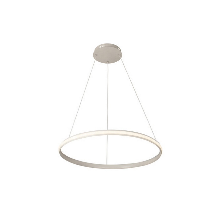 LED-dimmbare Pendelleuchte mit Seilaufhängung LED/55W/230V 3000-6500K Ø 60 cm + Fernbedienung