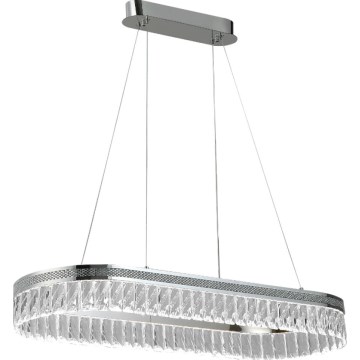 LED-dimmbarer Kristall-Kronleuchter mit Seilaufhängung THALIA LED/50W/230V 3000-6000K + Fernbedienung