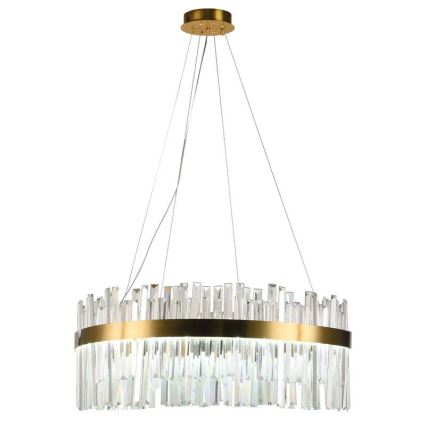 LED dimmbarer Kristall-Kronleuchter an Kabel LED/80W/230V 3000-6500K + Fernbedienung
