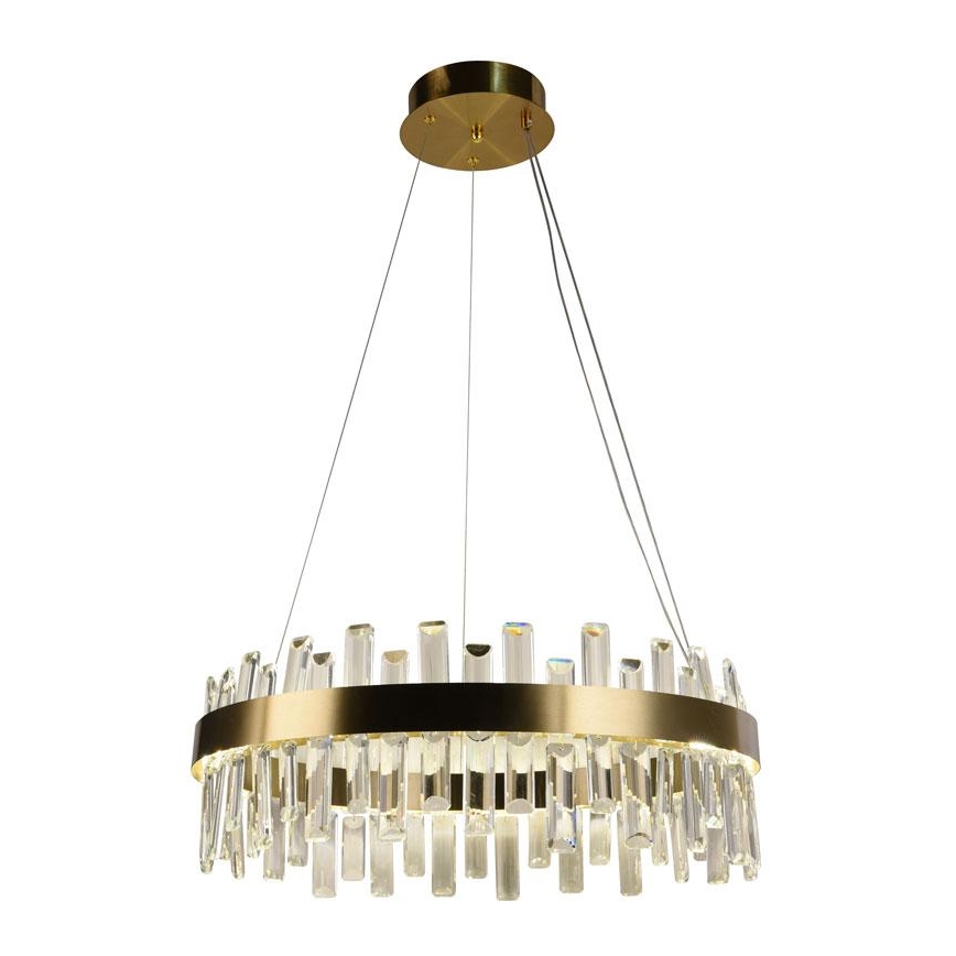 LED dimmbarer Kristall-Kronleuchter an Kabel LED/80W/230V 3000-6500K + Fernbedienung