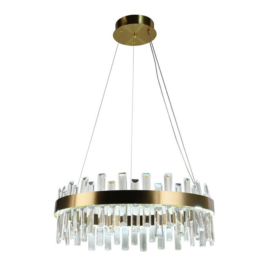 LED dimmbarer Kristall-Kronleuchter an Kabel LED/80W/230V 3000-6500K + Fernbedienung